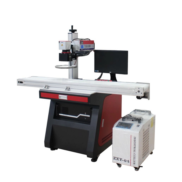 Visual Flying Ultraviolet Laser Marking Machine