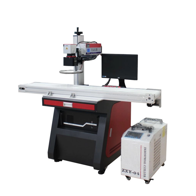 Visual Flying Ultraviolet Laser Marking Machine