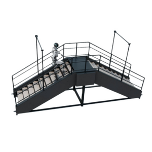 Robot Stair Climbing Test Platform | Humanoid Robot Stair Adaptability & Load-Bearing Performance Testing System