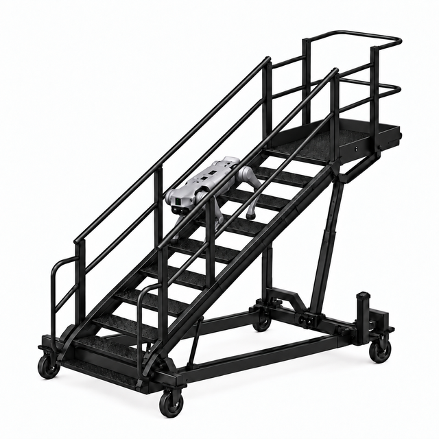 Robot Dog Stair Climbing Test Platform