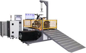 90kW High-Performance E-Motorcycle Chassis Dynamometer 180km/h Racing Electric Motorcycle Performance Test Bench with 2000Nm Sensor