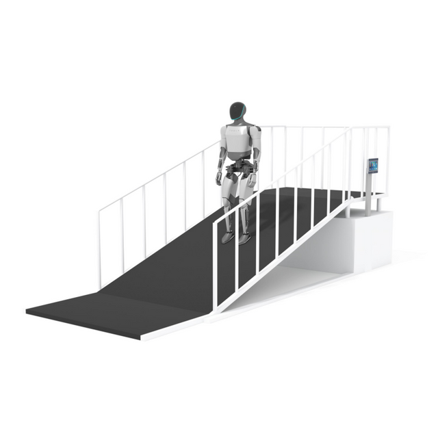 High-Incline Robot Testing Platform | Humanoid Robot Climbing & Slope Stability Test System