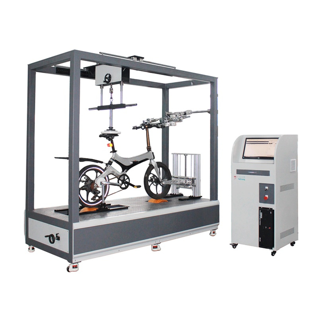 E-Bike Aging Test Machine Electric Bicycle Dynamic Endurance Road Simulator with 100kg Load & Dry Wet Brake Performance Testing Rig