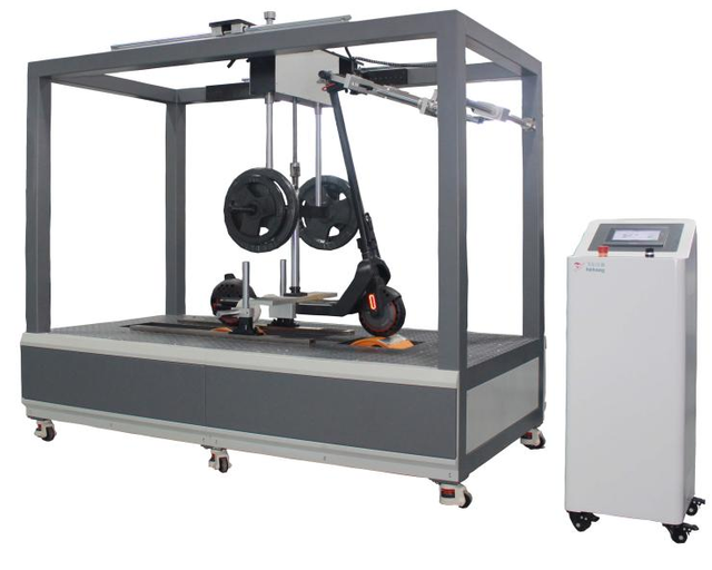 Dual Drum Scooter Dynamic Durability Testing Machine for Road Simulation and Endurance Testing According to CNS6263-11