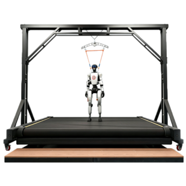 Humanoid Dynamic Test Bench Robotic Walking Speed Control Testing Platform