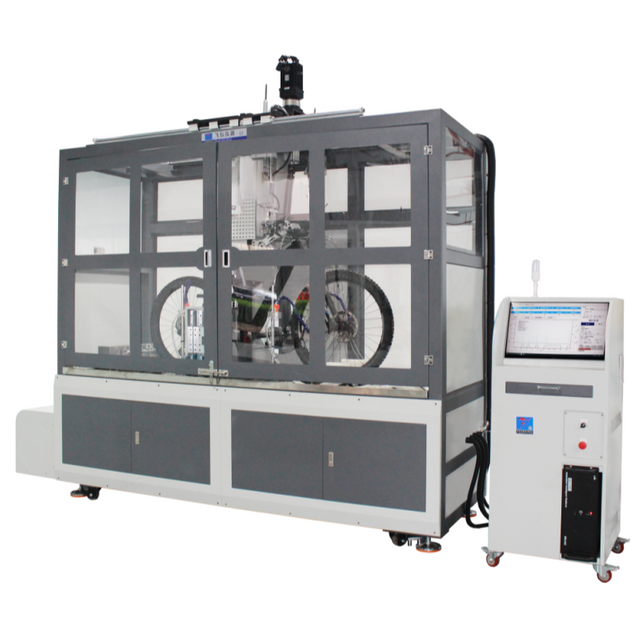 Bicycle Mud Riding Simulation Test Bench for Drivetrain, Suspension, Braking and Durability Validation E-bike Reliability Testing System