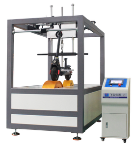 EN 14619 Scooter Dynamic Fatigue Testing Machine with Road Simulation Big Wheel Roller & Brake Performance Tester for Kick Scooters