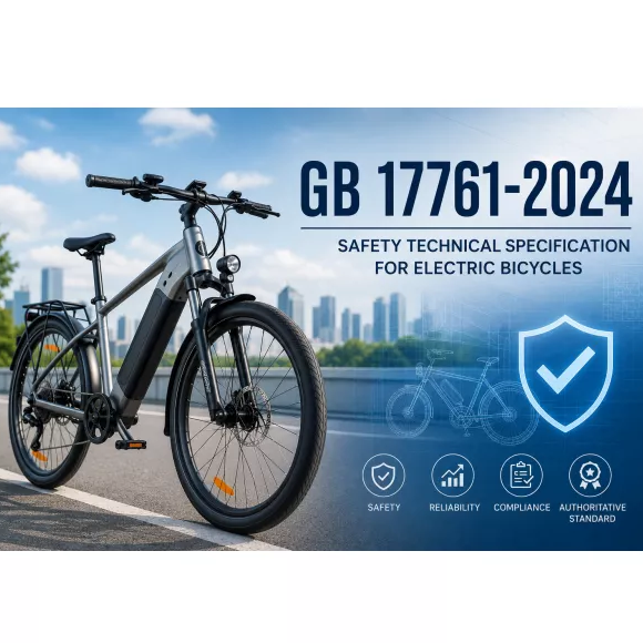 China's New E-Bike Safety Standard GB 17761-2024 Is Now Fully Enforced — What It Means for Manufacturers' Testing Requirements