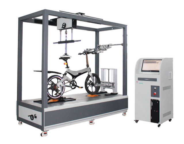E-Bike Aging Test Machine Electric Bicycle Dynamic Endurance Road Simulator with 100kg Load & Dry Wet Brake Performance Testing Rig