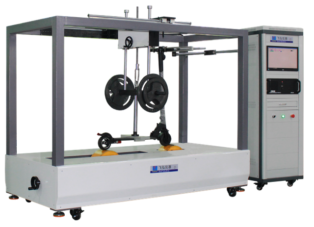 Dual Roller Scooter Dynamic Durability Testing Machine for Road Simulation and Endurance Testing