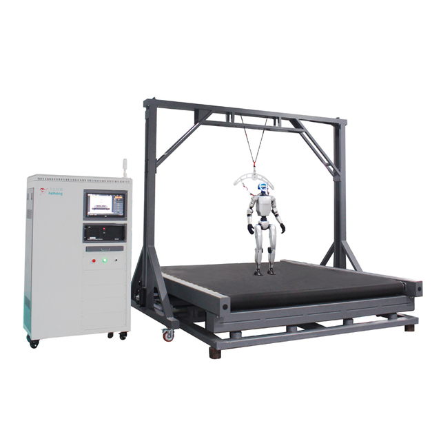 Humanoid Robot Dynamic Testing Platform with Adjustable Speed and Incline